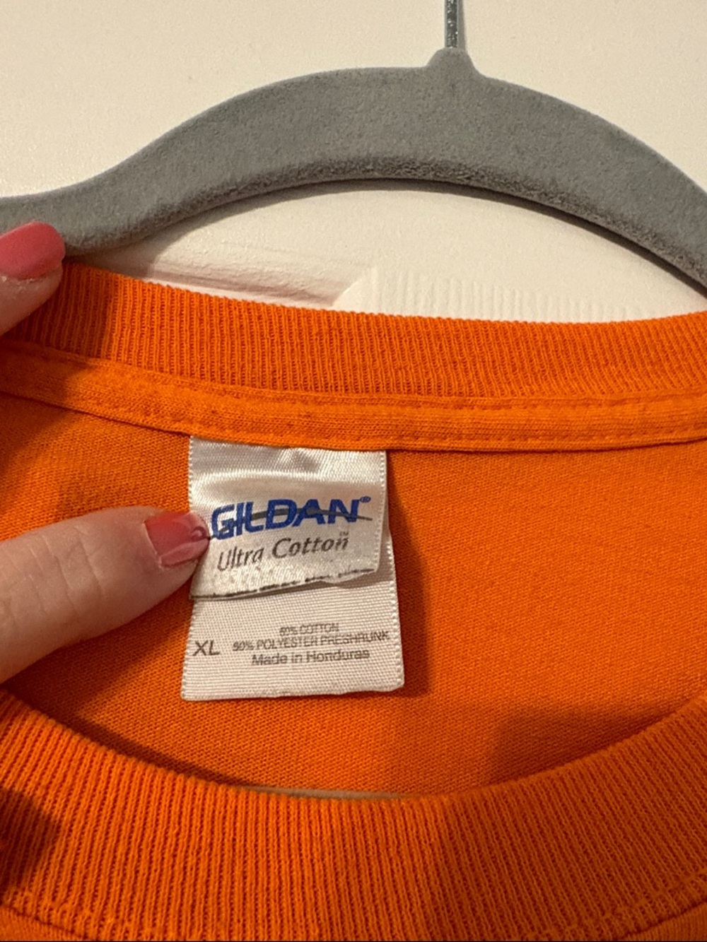 Bloomsburg University Orange Long Sleeve Tee XL - Picture 2 of 5